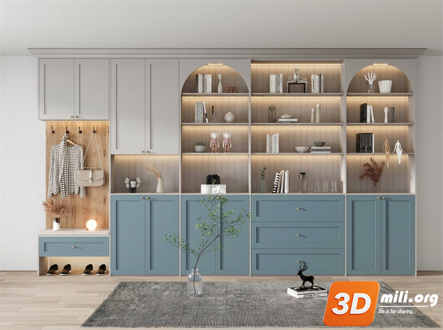 Shoe cabinet Skp Files